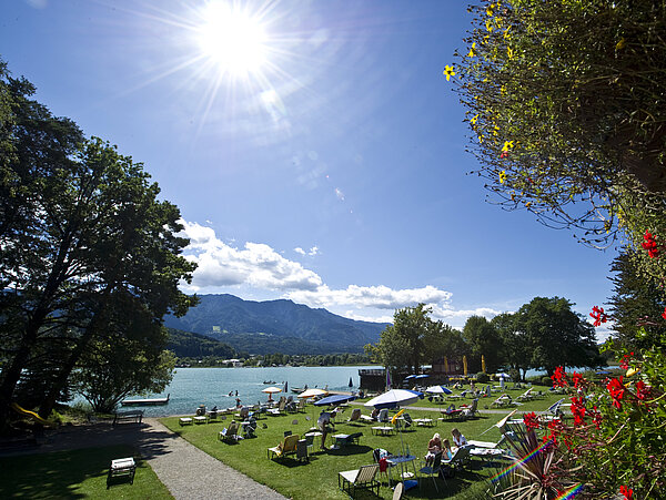 Badestrand am Faakersee