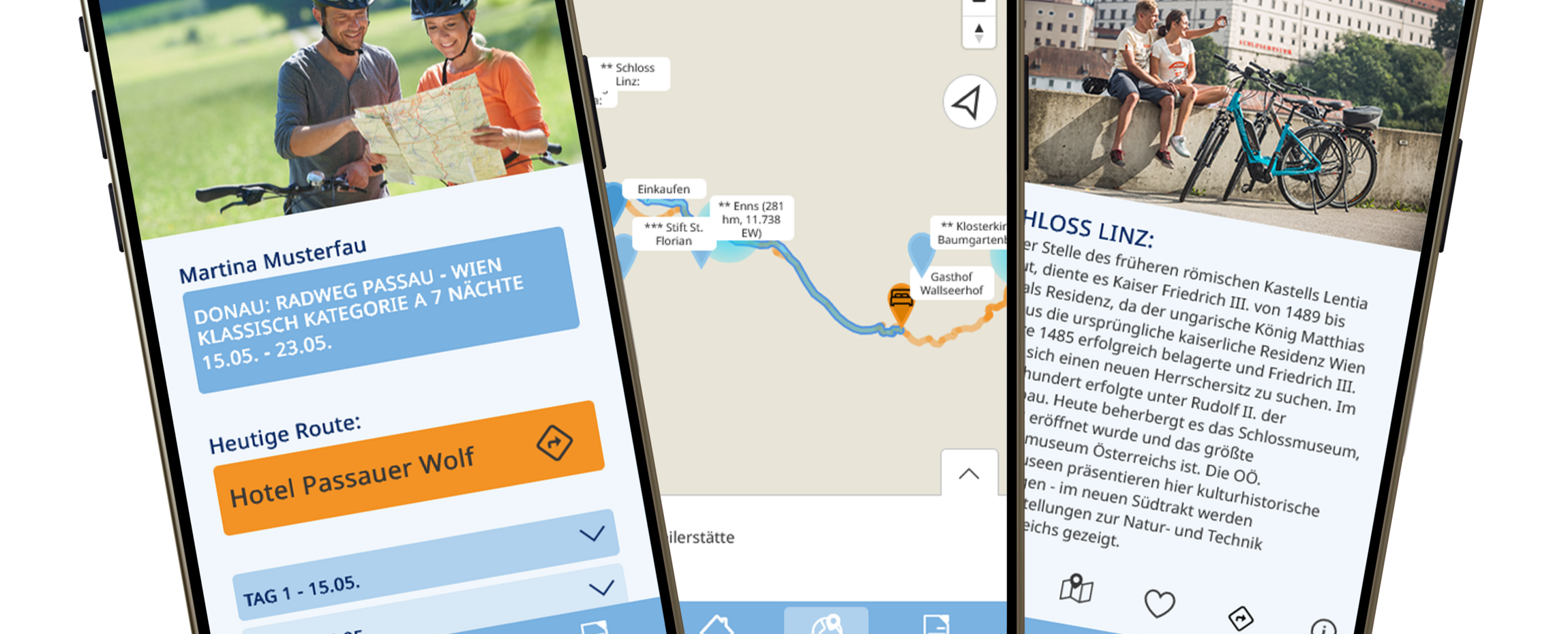 Mock up der Fred App
